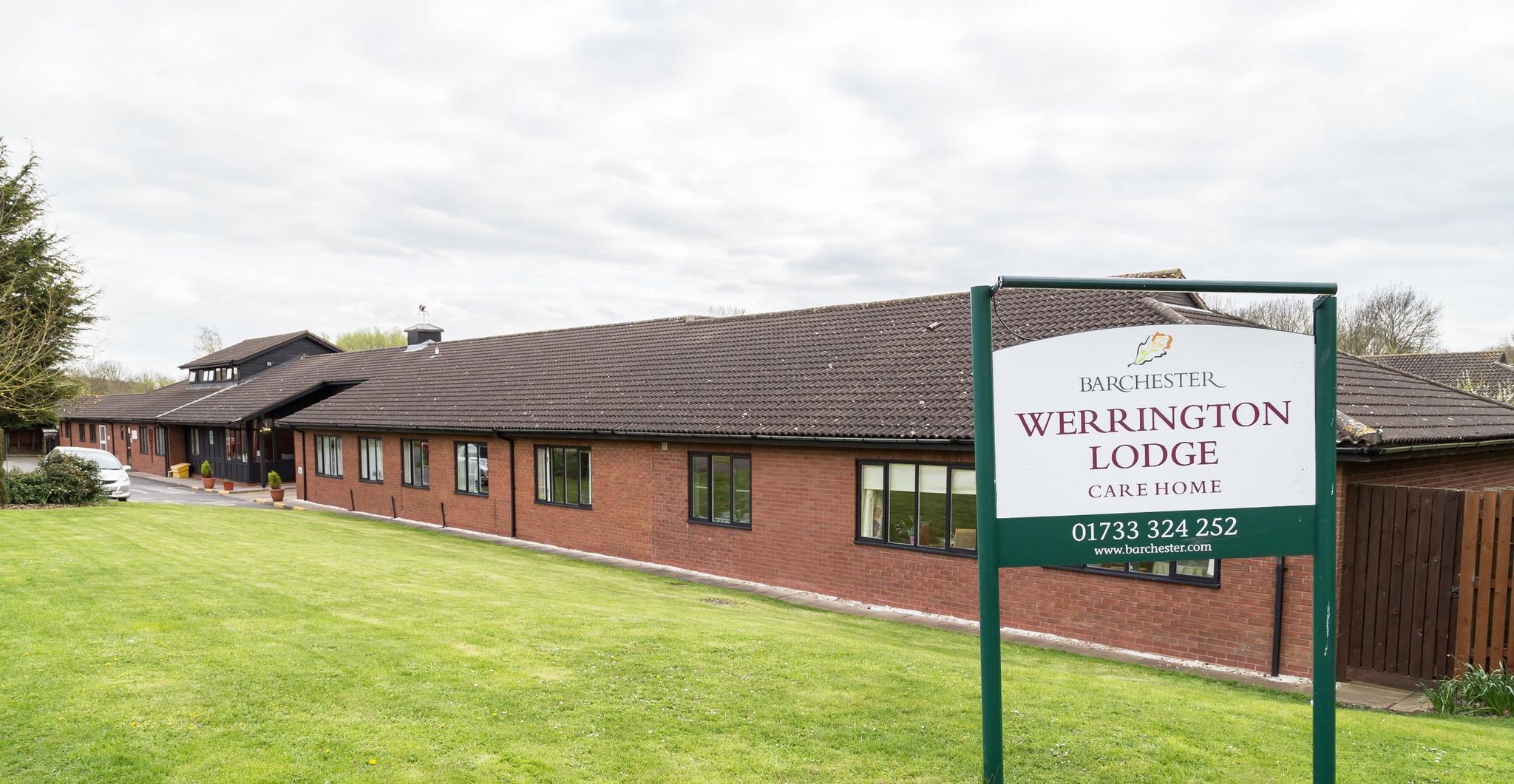 Werrington Lodge Nursing Home in Peterborough Barchester Healthcare