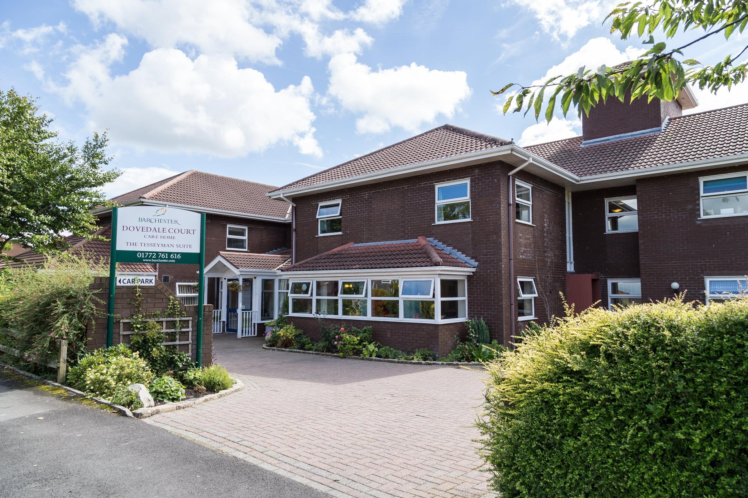Dovedale Court Care Home in Preston Barchester Healthcare