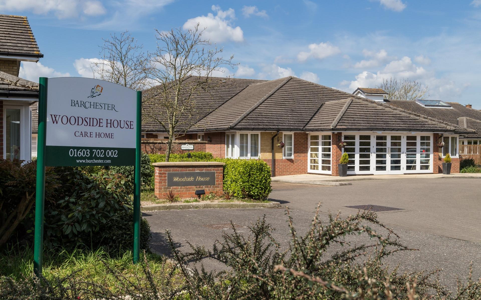 Woodside House Nursing Home in Norwich Barchester Healthcare