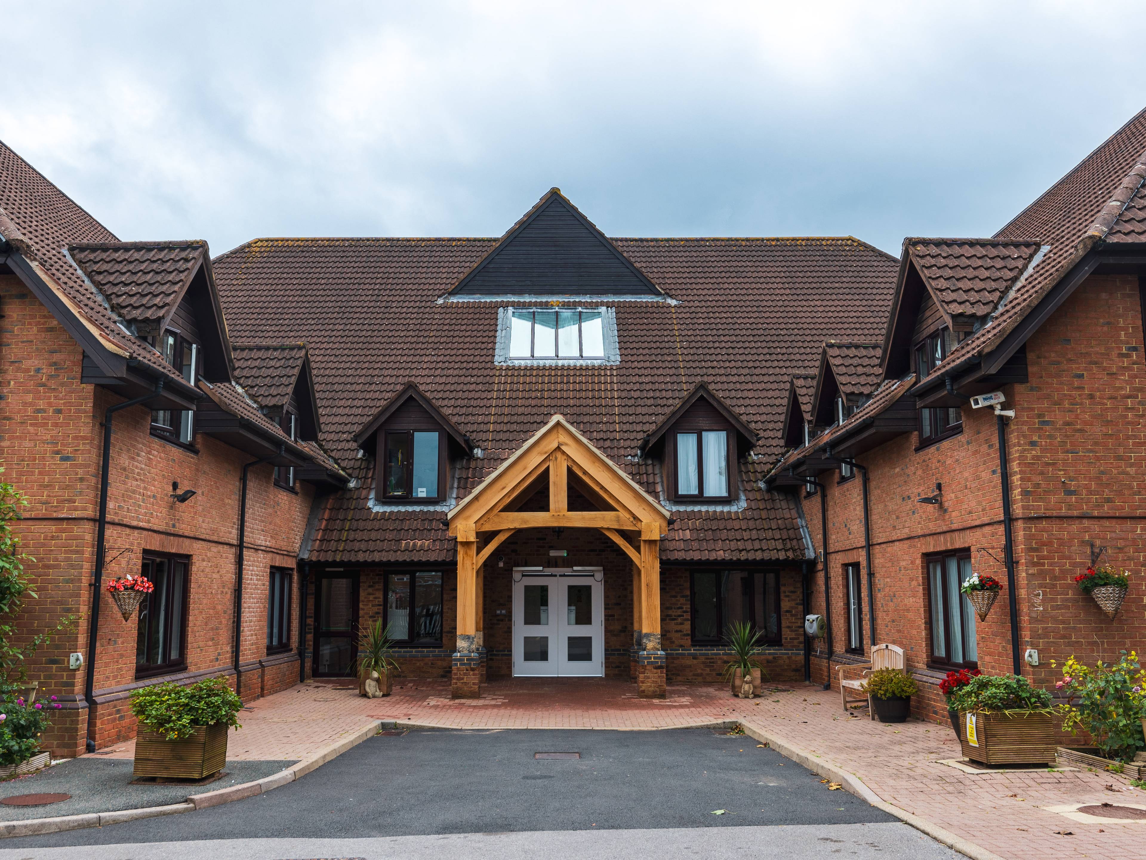 Front of building at Austen House Care Home