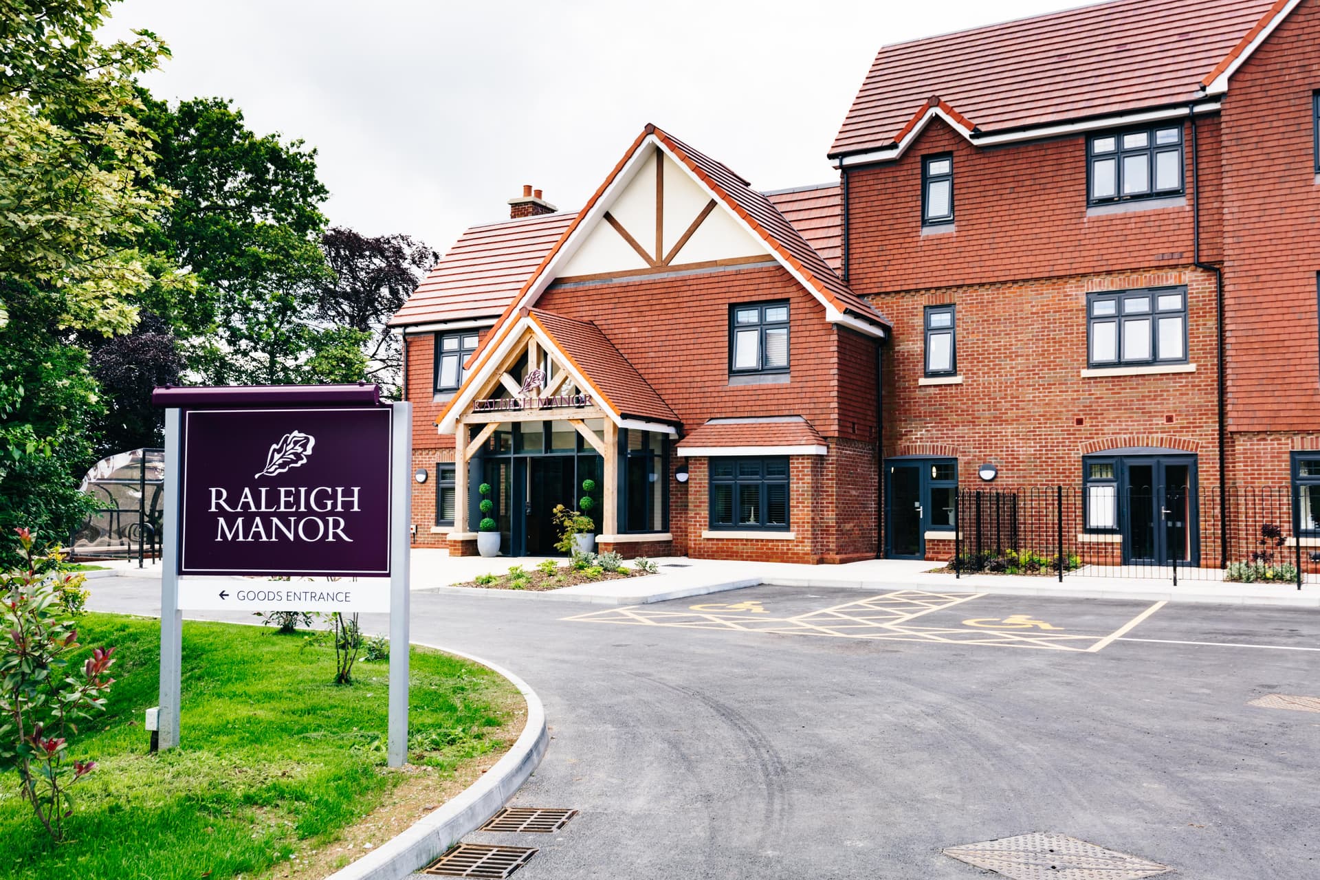 Raleigh Manor care home in Exmouth