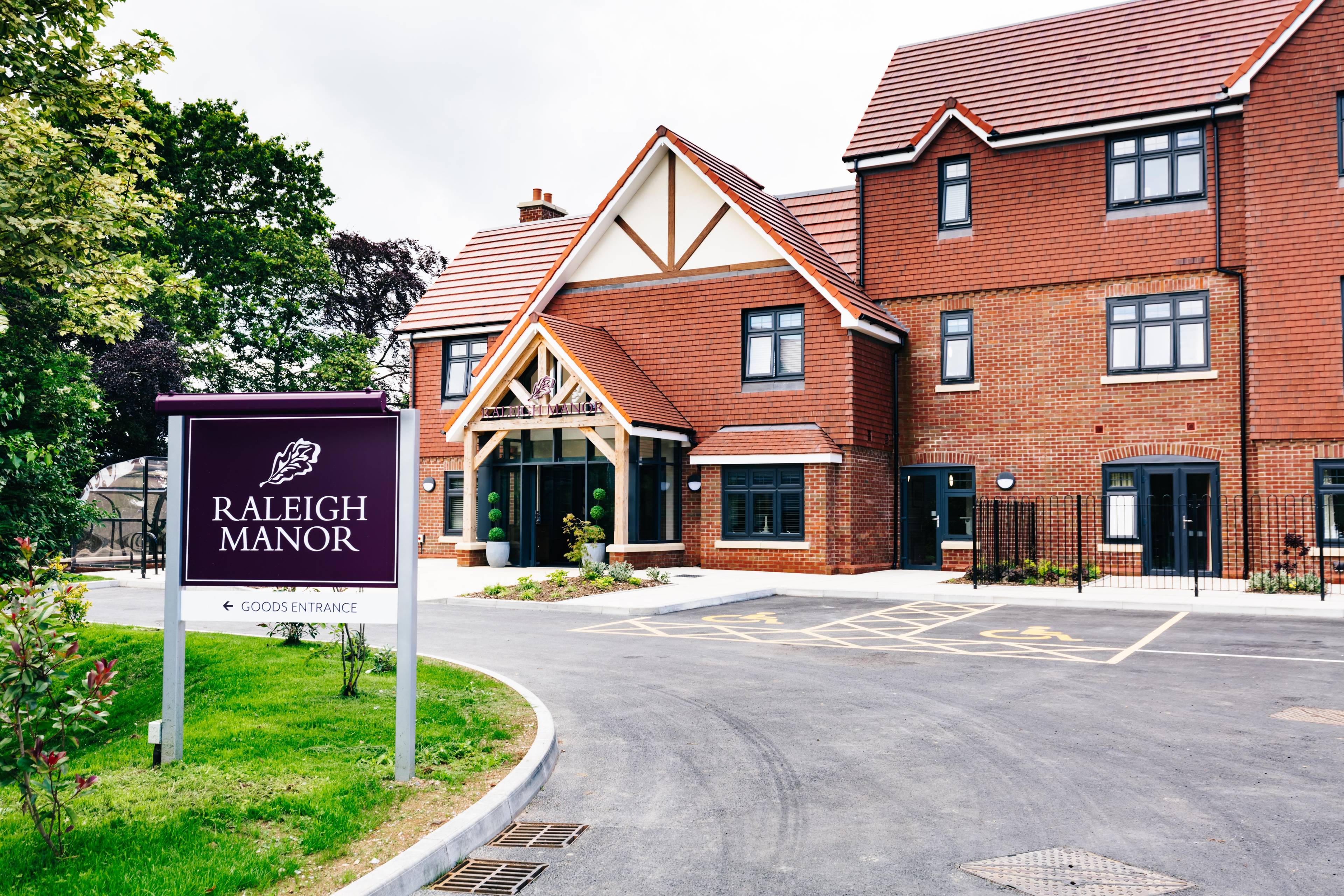 Raleigh Manor care home in Exmouth