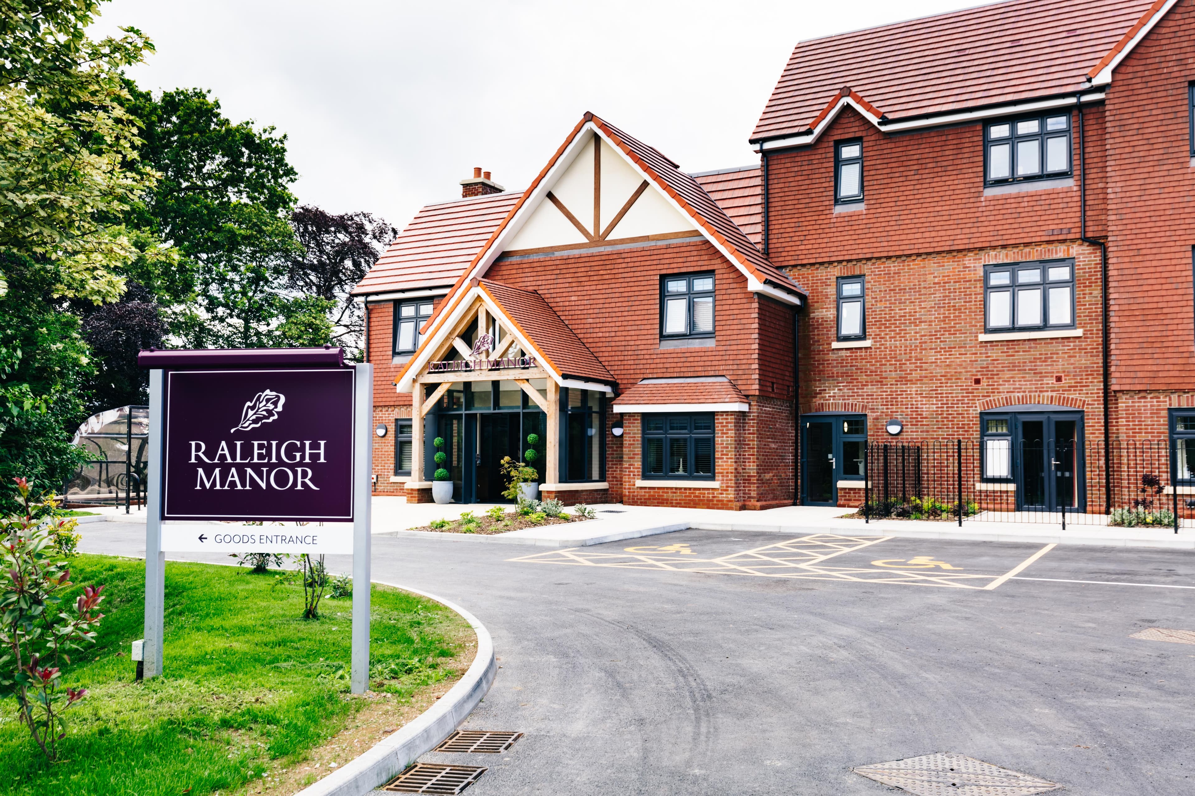 Raleigh Manor care home in Exmouth