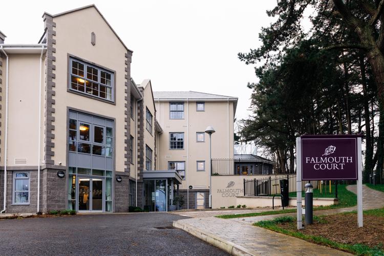 Falmouth Court care home in Falmouth
