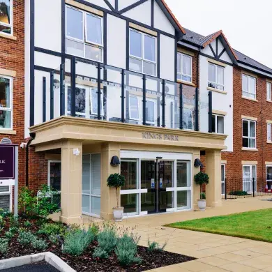 Kings Park care home in Ferndown