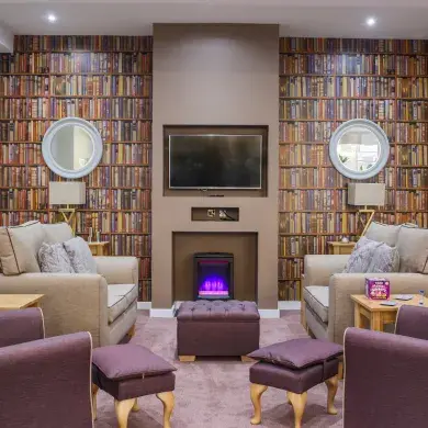 Lounge in Marriot House Care Home 