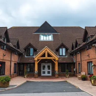 Front of building at Austen House Care Home