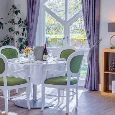 Sutton Valence Care Home Dining Room
