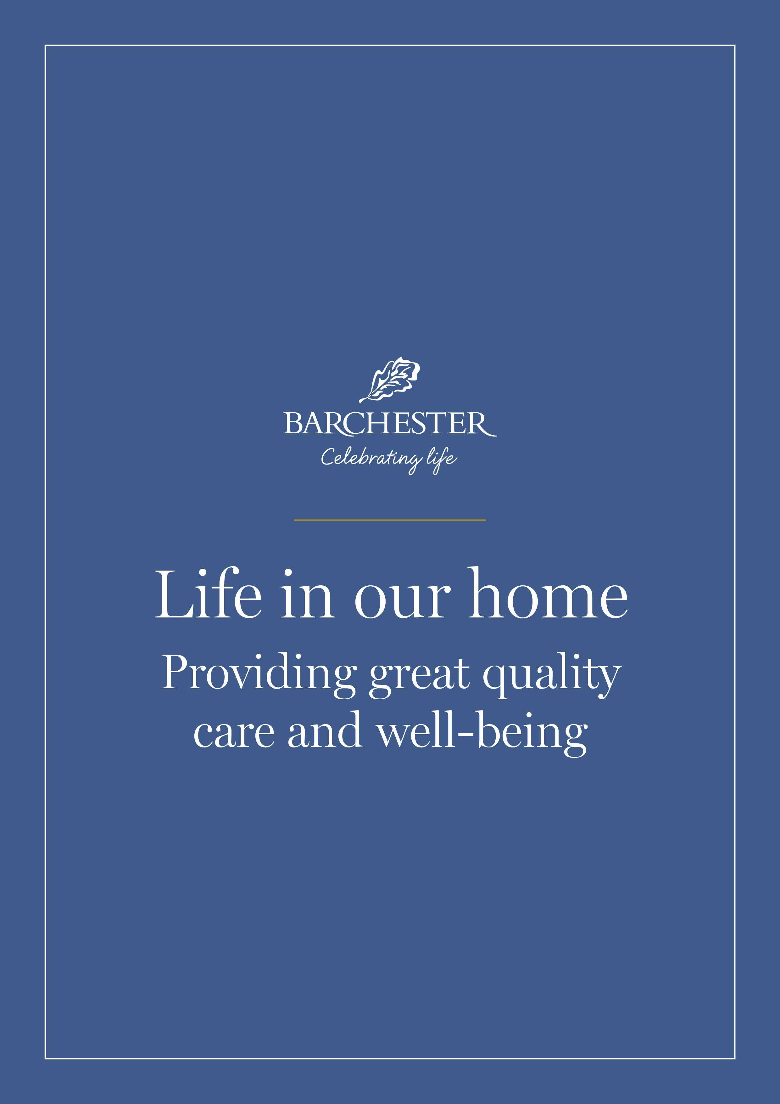 Providing great quality care and wellbeing