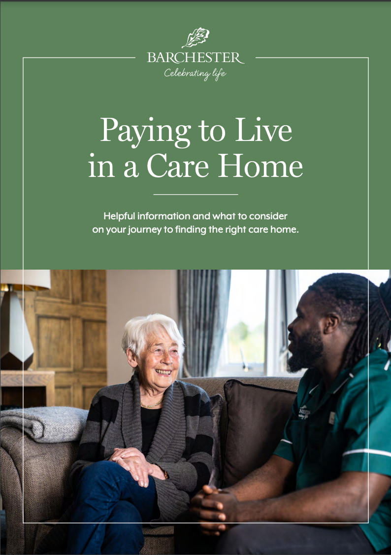 Paying to live in a care home