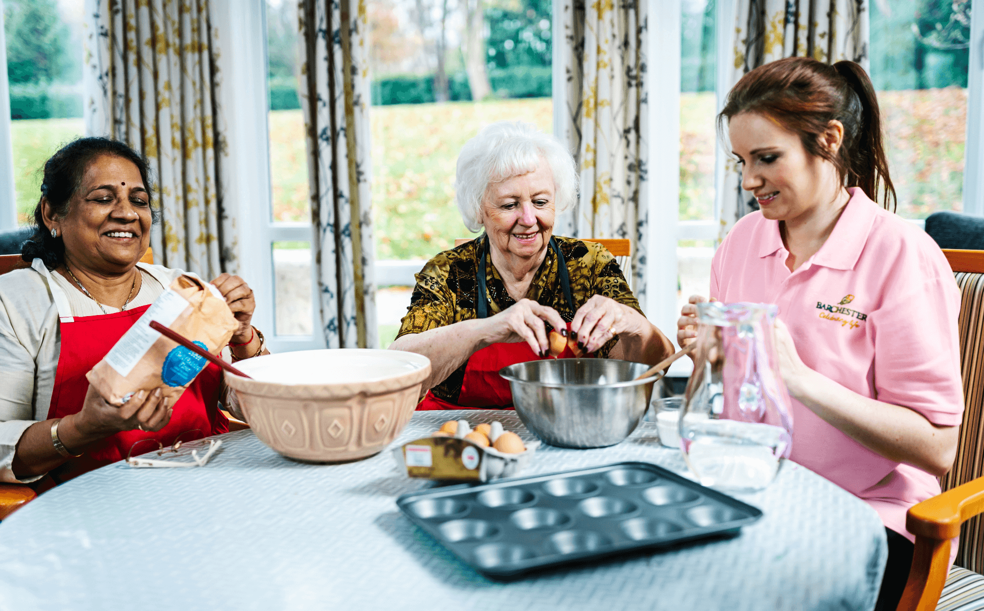 baking activity in care home