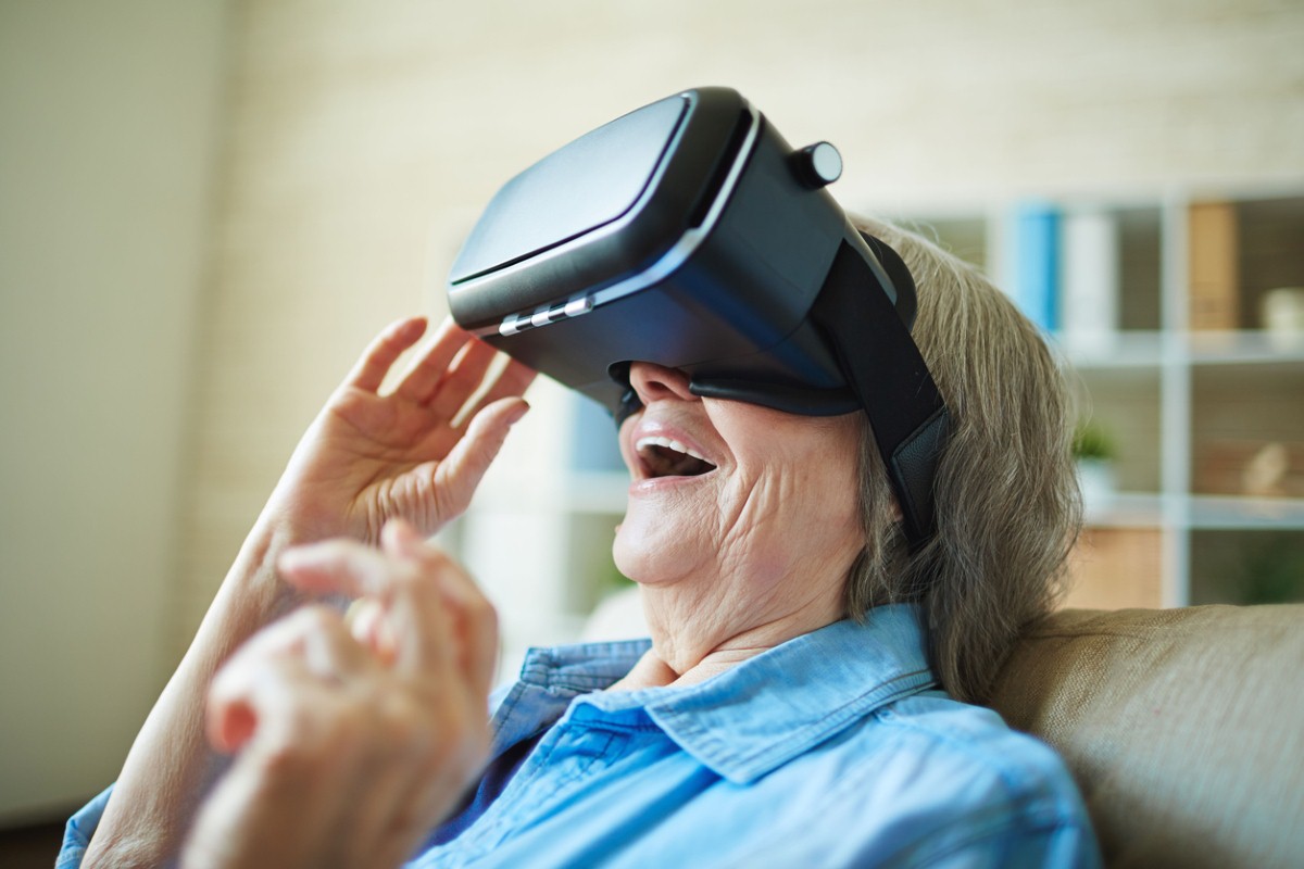Virtual reality offers respite for bedridden people Barchester Healthcare