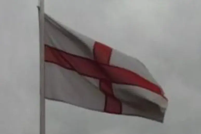 Barchester residents celebrate St George with red