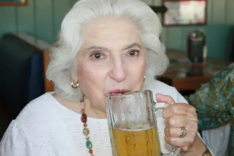Increase in older women binge drinking