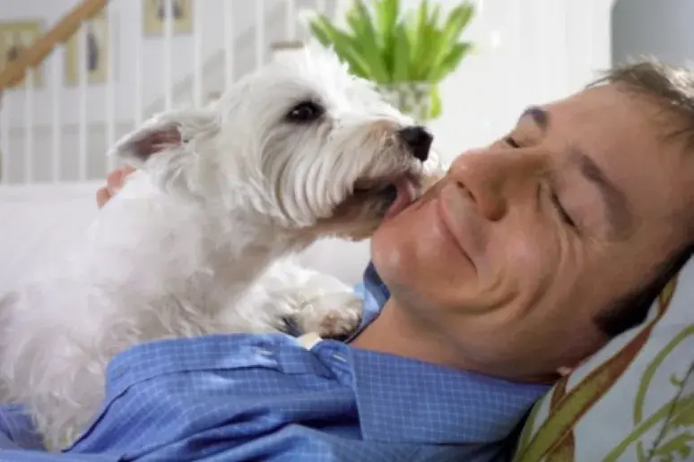 Pet dog helps woman to ease her Parkinson's symptoms