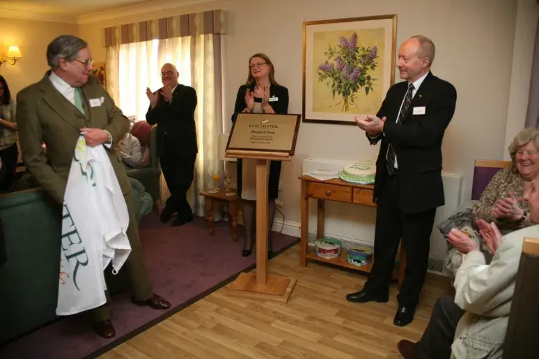 Local historian unveils the history of Bluebell Park Care Home