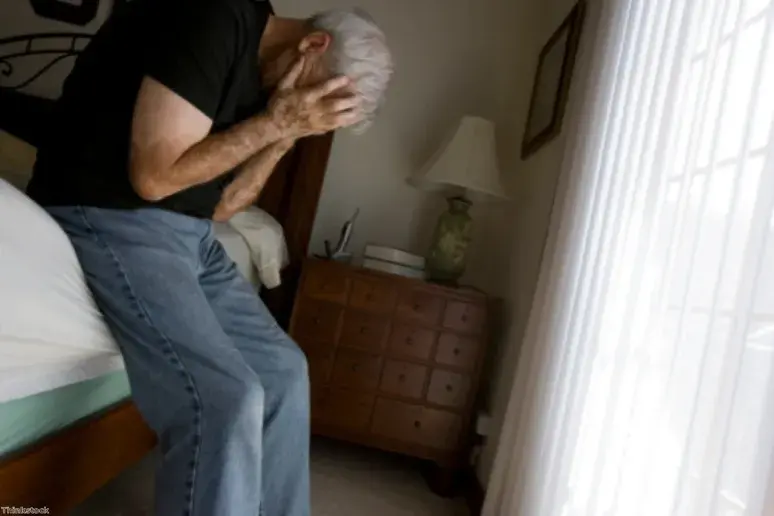 Feelings of uncertainty increase post-stroke depression risk in men