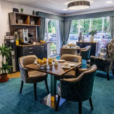 Cafe at Arbour Court Care Home in Marple