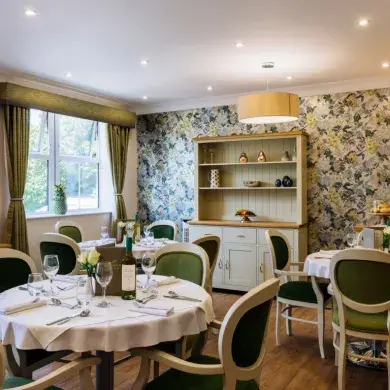 Dining Room in Chorleywood Care Home