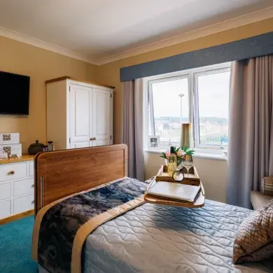 Bedroom at Herne Place Care Home 