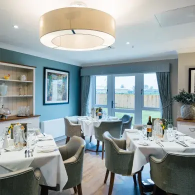 Dining Room Mortain Place Care Home