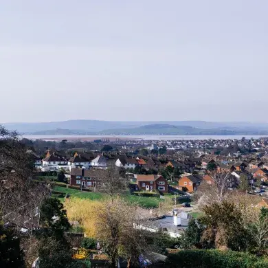 Raleigh Manor care home view of Exmouth