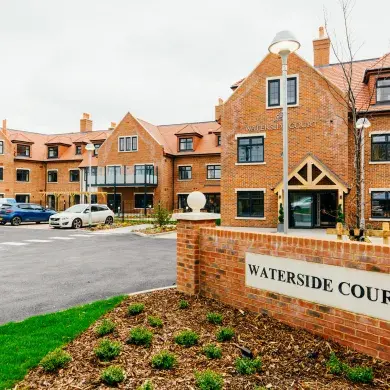 Waterside Court care home in Wallingford