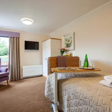 Bedroom at Fairview House care home