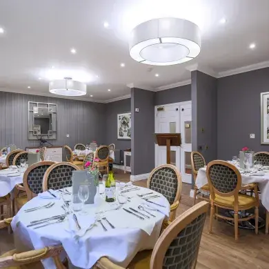 Dining Room White Lodge Care Home