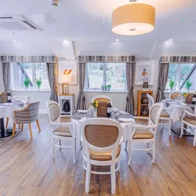 Dining Room at Burwood Grange in Walton-on-Thames