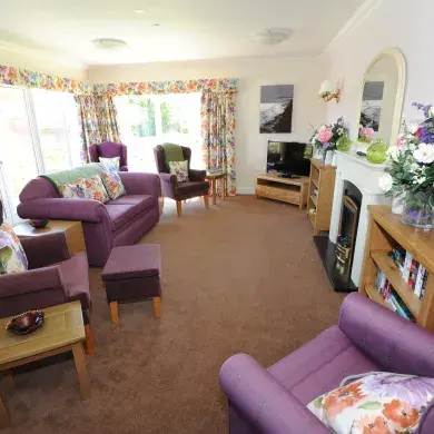 TV Room at Ritson Lodge Care Home