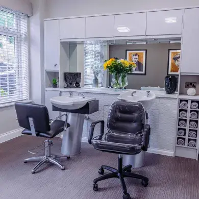 Beauty Salon at Flowerdown Care Home in Winchester