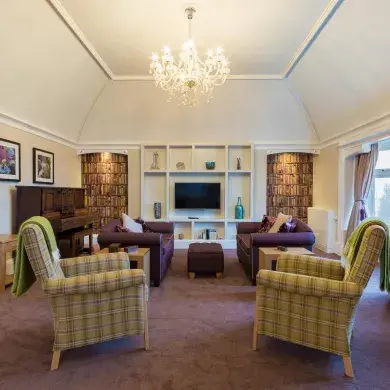 TV Room in Henford House Care Home 