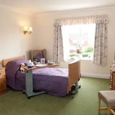 Bedroom in Ritson Lodge Care Home