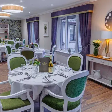 Dining at Pentland View Care Home in Thurso