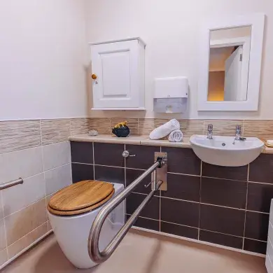 En-Suite Bathroom at Pentland View Care Home in Thurso