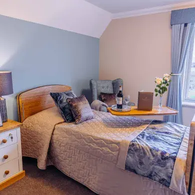 Bedroom at Rothsay Grange Care Home