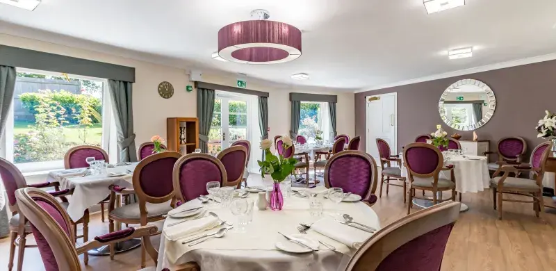 Collingtree Park Care Home Dining Room