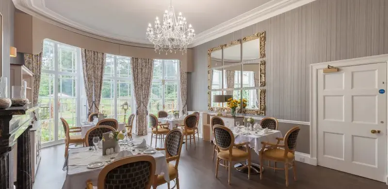 Hilderstone Hall Care Home Dining Room