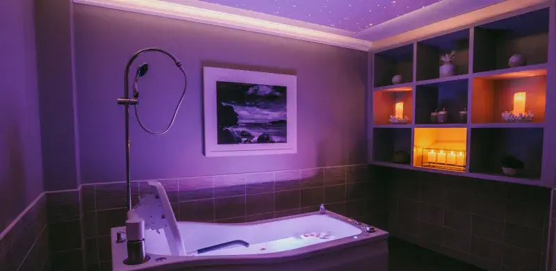 Luxury Spa Bath at Iris Court Care Home in Gosmore