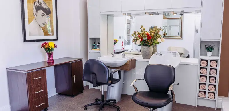 Hair and Beauty Salon at Lanercost House Care Home in Carlisle
