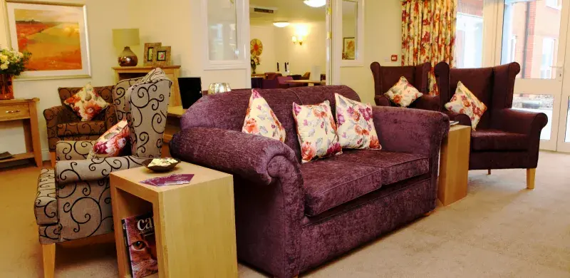 Lounge Area in Latimer Court Care Home
