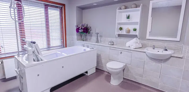 Luxury Spa Bath at Pentland View Care Home in Thurso