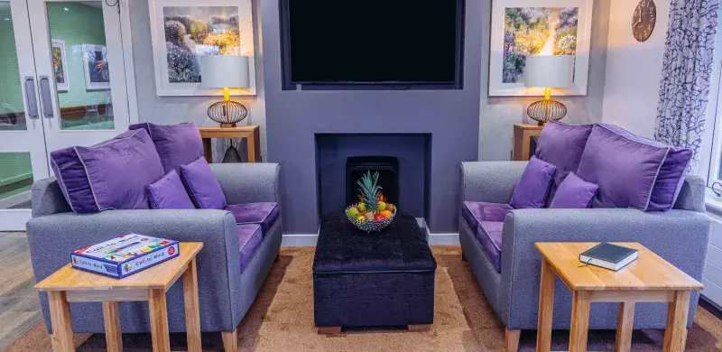 Lounge at Pentland View Care Home in Thurso