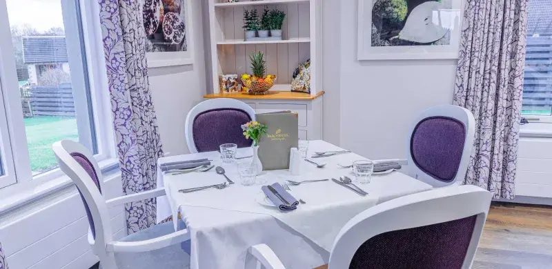 Dining at Pentland View Care Home in Thurso